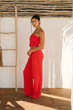 BLANCO BY NATURE CHARLOTTE TOP CHERRY