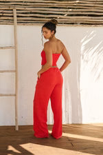 BLANCO BY NATURE CHARLOTTE TOP CHERRY