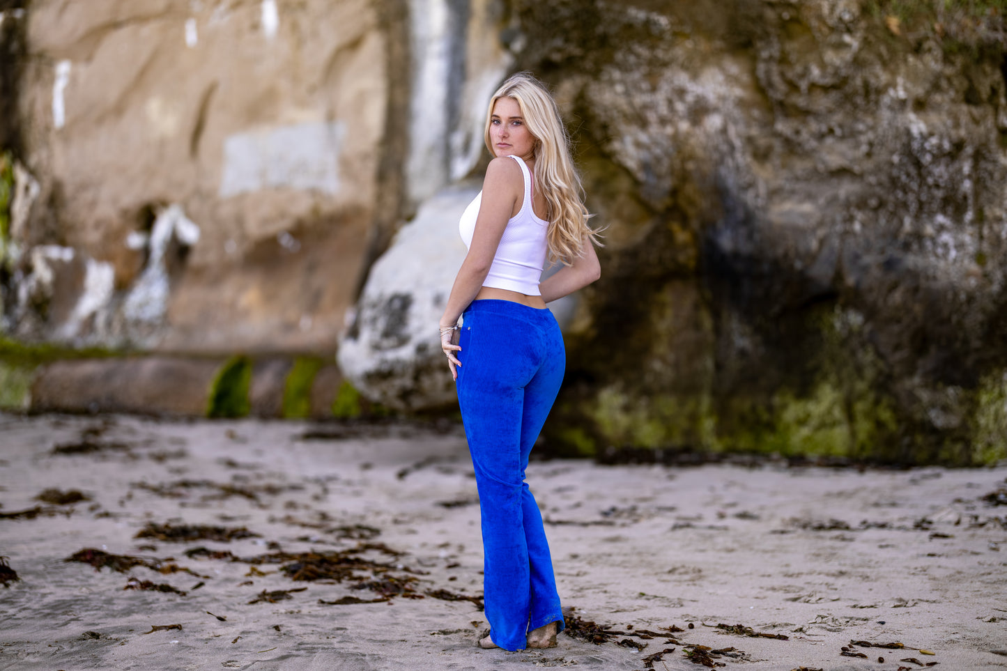 GODDESSWEAR LOWRISE FLARE 1235 CORDUROY PANT CLASSIC LITE COLLECTION