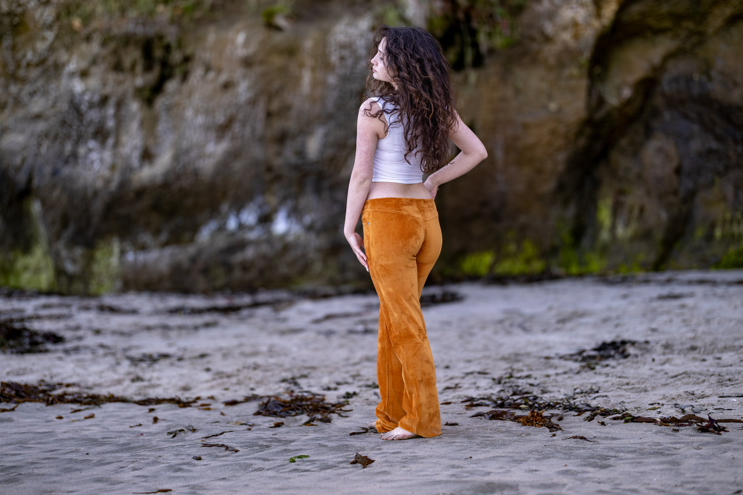 GODDESSWEAR LOWRISE FLARE 1235 CORDUROY PANT CLASSIC LITE COLLECTION