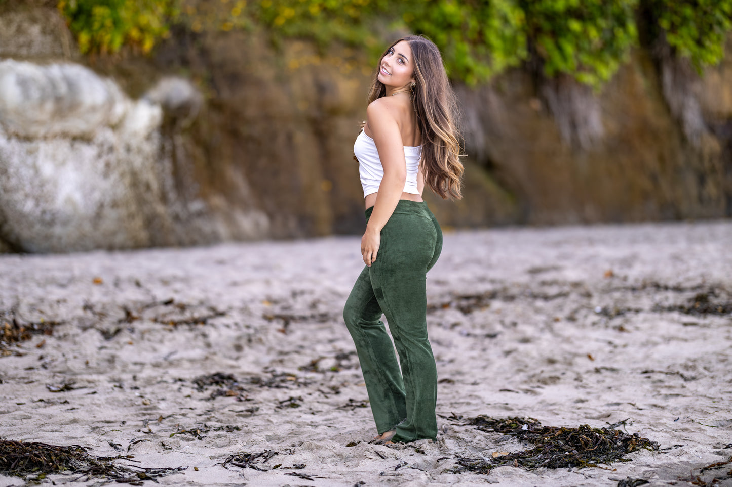 GODDESSWEAR LOWRISE FLARE 1235 CORDUROY PANT CLASSIC LITE COLLECTION