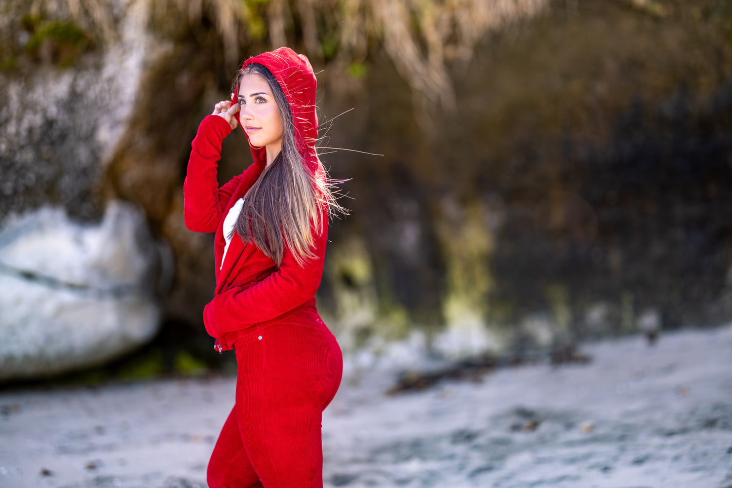 GODDESSWEAR CORDUROY CLASSIC FLARE PANT HIGH WAIST 886