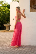 BLANCO BY NATURE SCARLETT DRESS RASPBERRY
