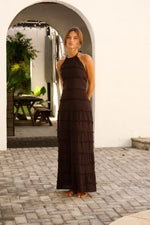 BLANCO BY NATURE SCARLETT DRESS ESPRESSO