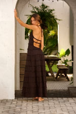 BLANCO BY NATURE SCARLETT DRESS ESPRESSO
