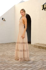 BLANCO BY NATURE CAROLINA DRESS BEIGE