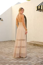 BLANCO BY NATURE CAROLINA DRESS BEIGE