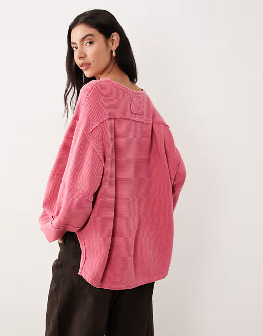 FREE PEOPLE TOTAL ECLIPSE HIBISCUS POP