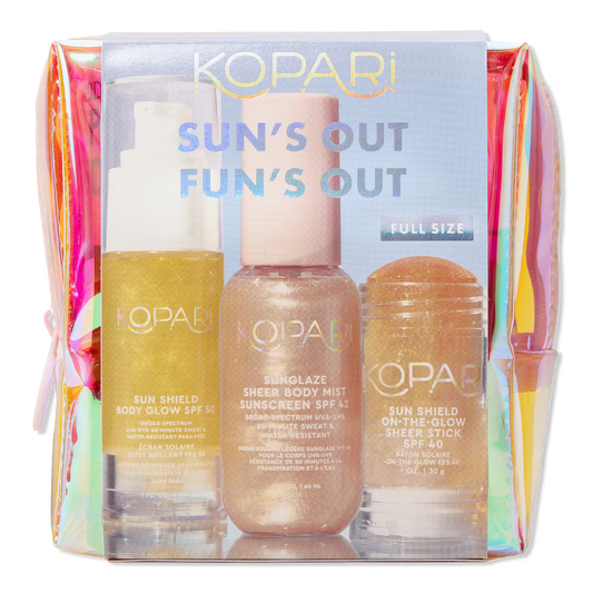 KOPARI Sun's Out, Fun's Out SPF Body Kit NEW!