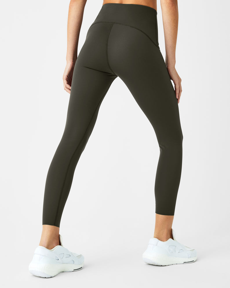 Spanx Booty Boost Active 7/8 Stretch-jersey Leggings in Black