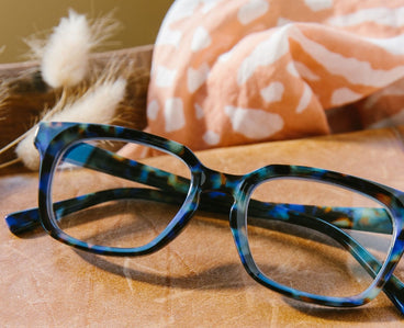 PEEPERS READING GLASSES BLUE LIGHT BOWIE COBALT TORTOISE