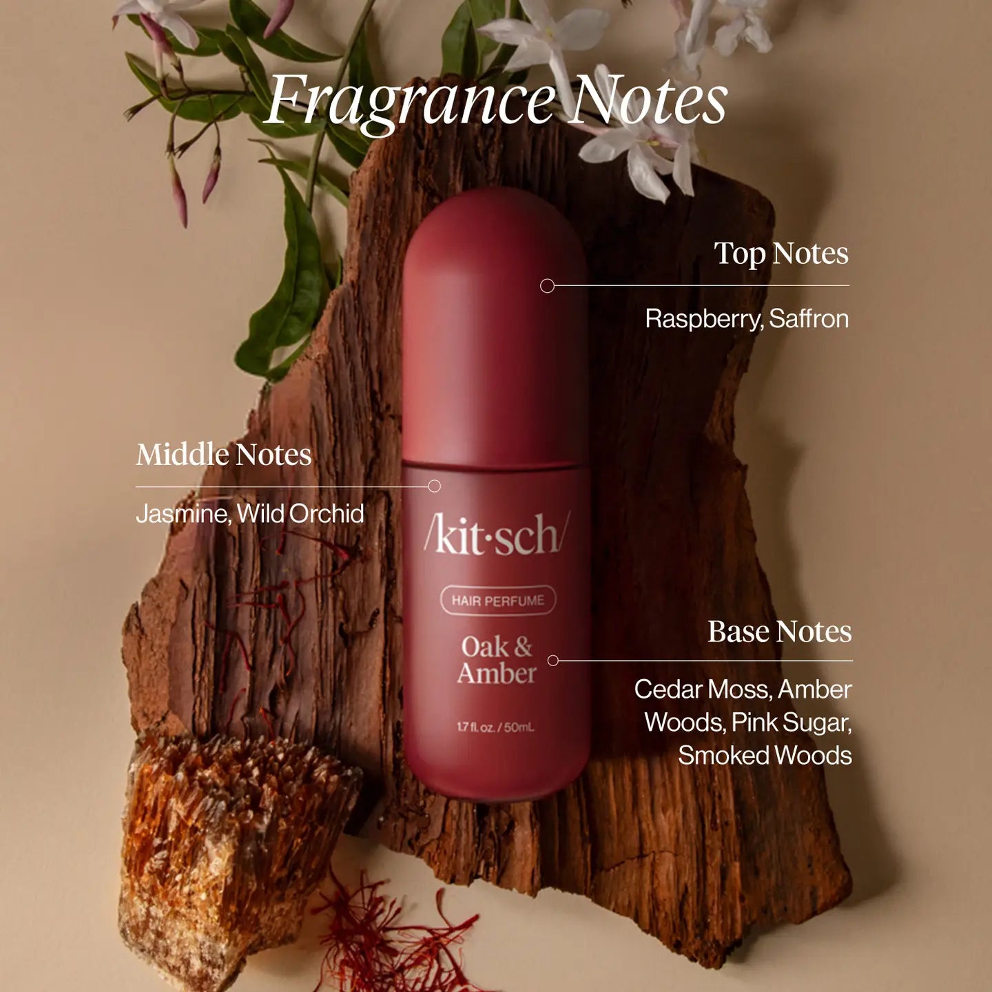 KITSCH Oak & Amber Hair Perfume NEW!