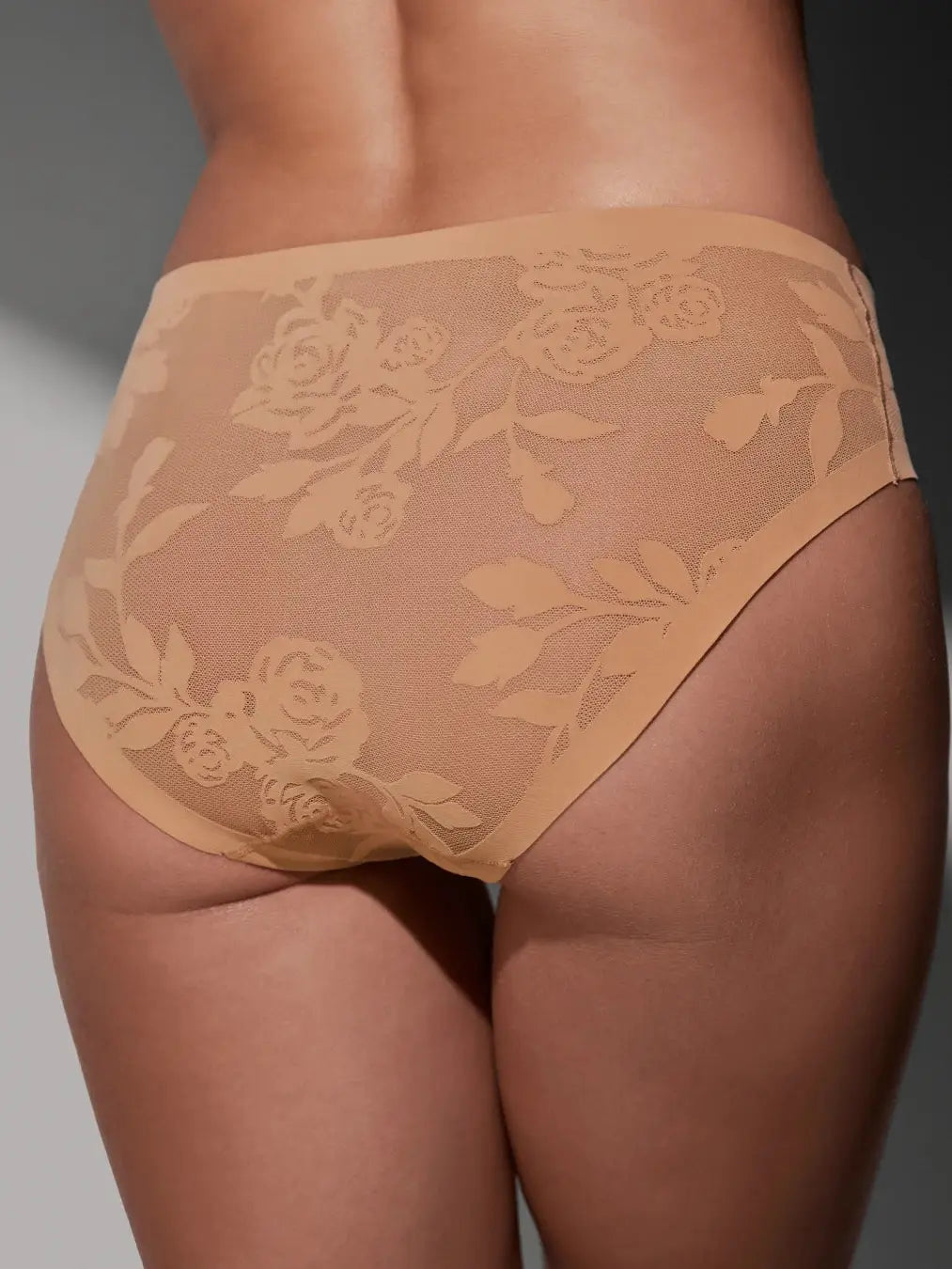 EBY SHEER FLOCKED BRIEF MADAM JOLIE