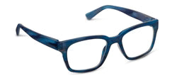 PEEPERS READING GLASSES BRADY NAVY HORN