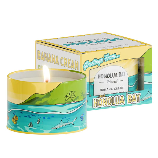 POSTCARDS Honolua Bay Hawaii Scented Destination Candle