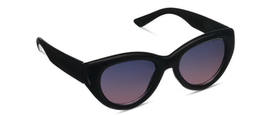 PEEPERS SUNGLASSES SUNDAY SCARIES POLARIZED SUNGLASSES BLACK