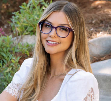 PEEPERS READING GLASSES SPELL BLUE LIGHT READING GLASSES PURPLE BLUE