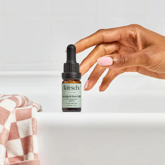 KITSCH Mini Scalp & Hair Oil with Rosemary & Biotin -10 Ml