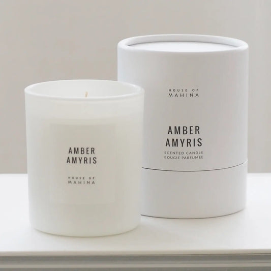 MAKANA CANDLE AMBER TARRAGON CANDLE TWO SIZES