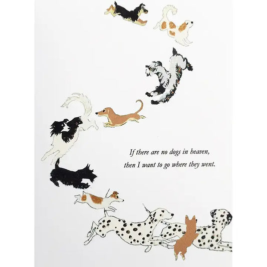 LUMIA DOG HEAVEN SYMPATHY CARD