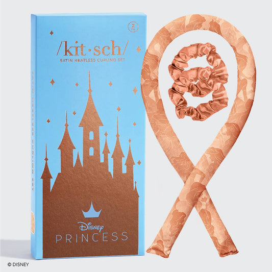 KITSCH Disney X Kitsch Satin Heatless Curling Set - Princess Party