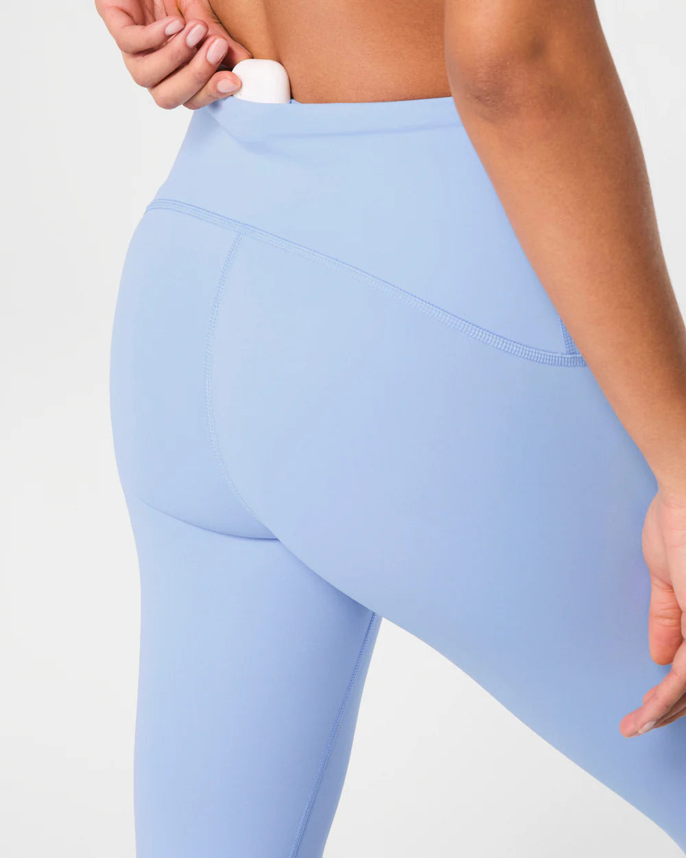 SPANX BOOTY BOOST ACTIVE 7/8 LEGGINGS HYDRANGEA