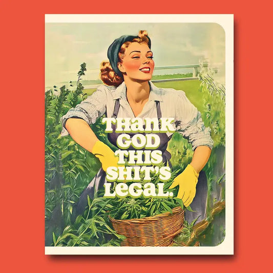 OFFENSIVE AND DELIGHTFUL GREETING CARD DR18