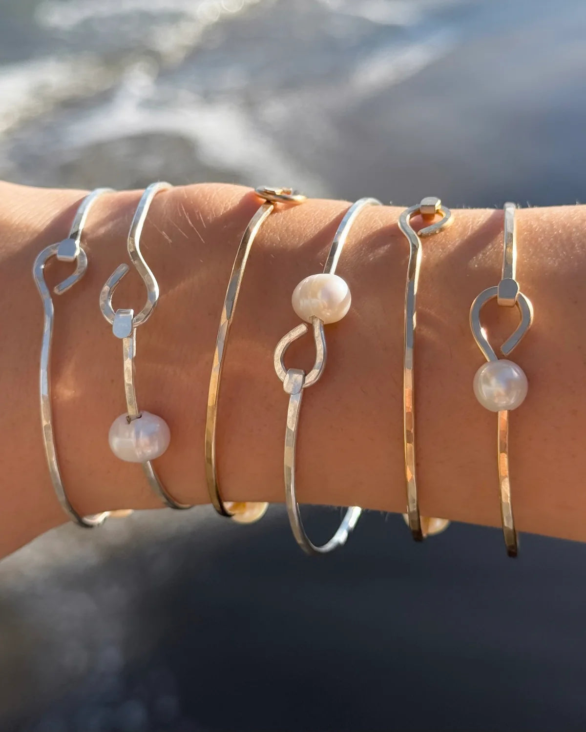 In Situ Avalon Bracelet 14k Gold Fill with Pearl