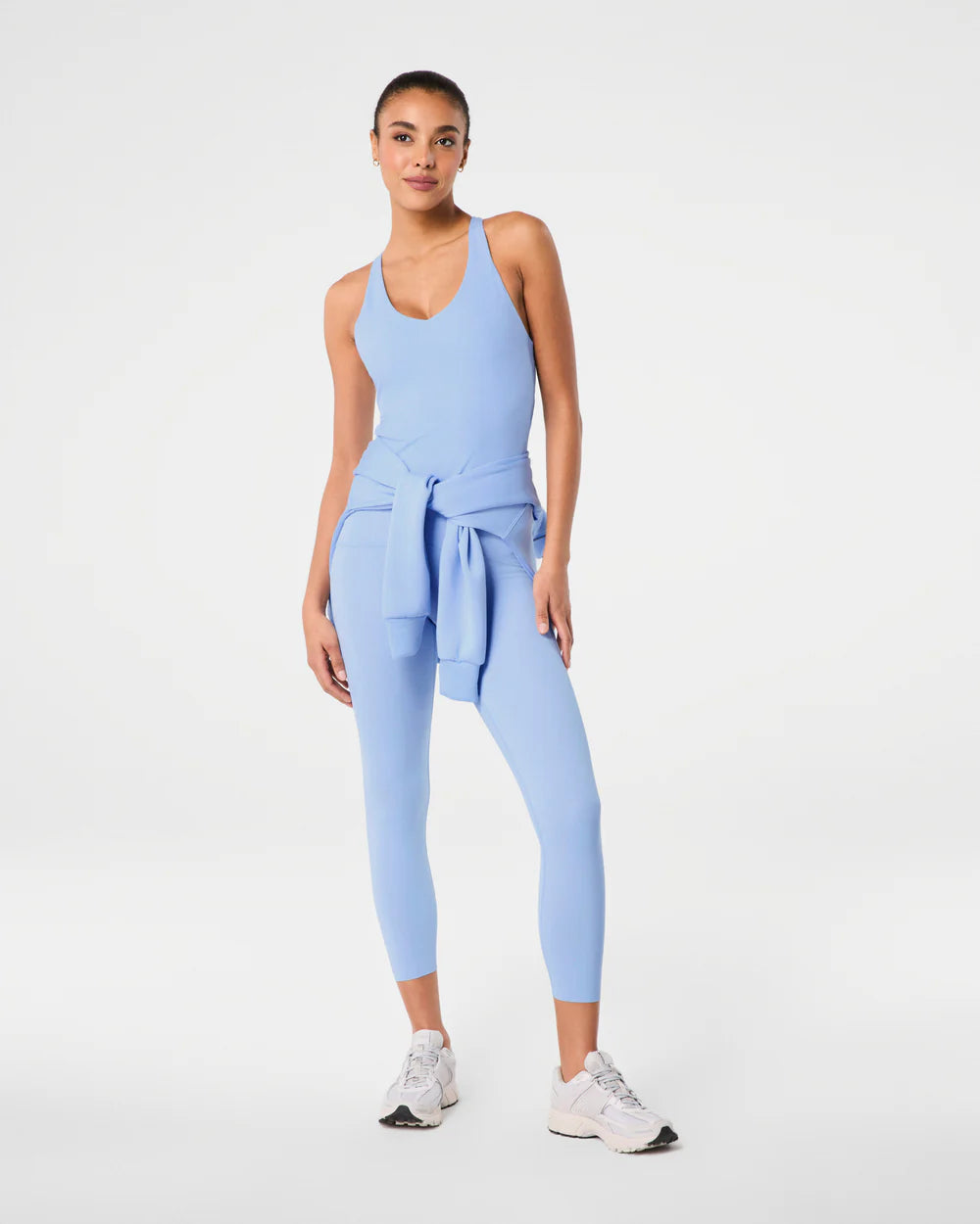 SPANX BOOTY BOOST ACTIVE 7/8 LEGGINGS HYDRANGEA