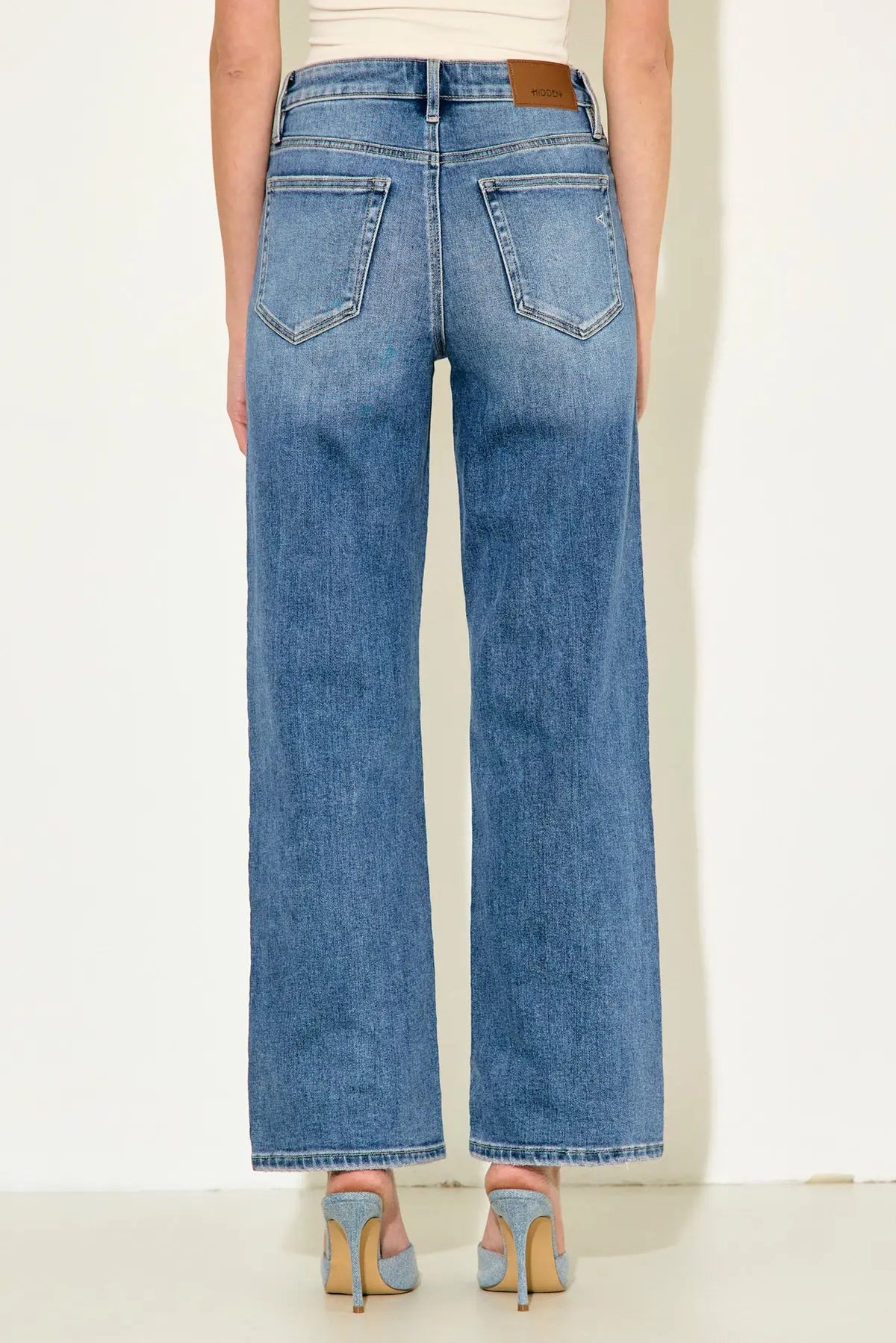 HIDDEN JEAN ELLA CLEAN STRETCH CLASSIC STRAIGHT