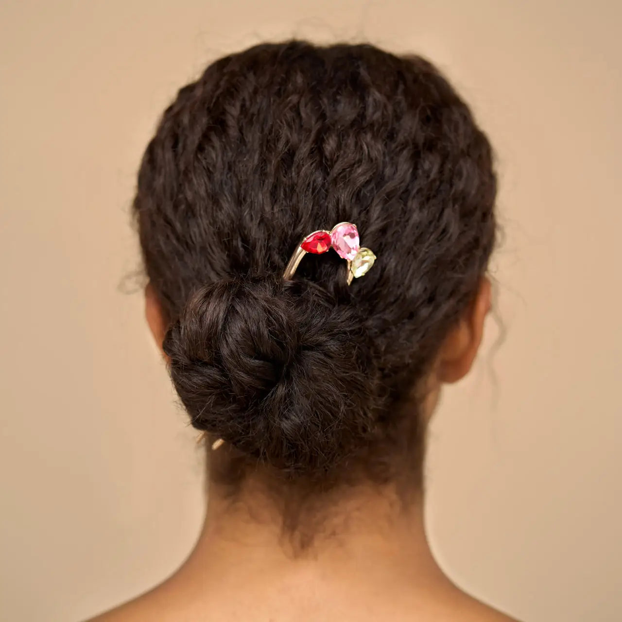 KITSCH Holiday Gemstone French Hair Pin