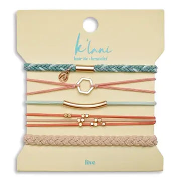 K'LANI HAIR TIE BRACELETS LIVE