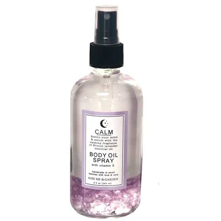 KISS ME IN THE GARDEN FRENCH LAVENDER(CALM) BODY OIL SPRAY