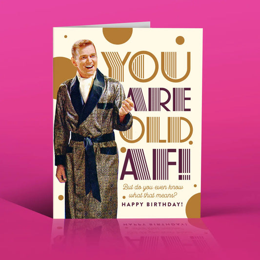 OFFENSIVE AND DELIGHTFUL GREETING CARD BD04