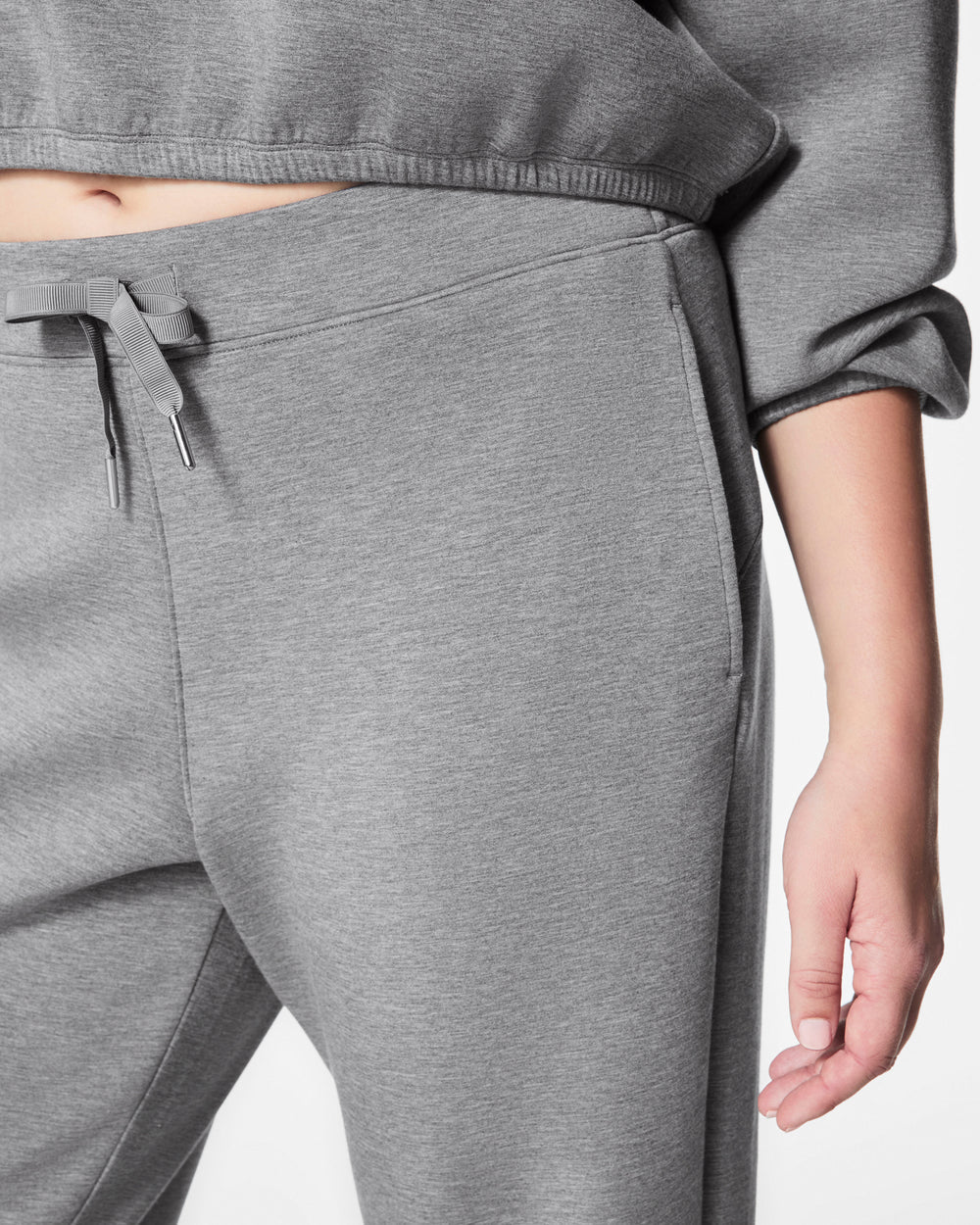 SPANX AIR ESSENTIALS JOGGER MEDIUM HEATHER GREY