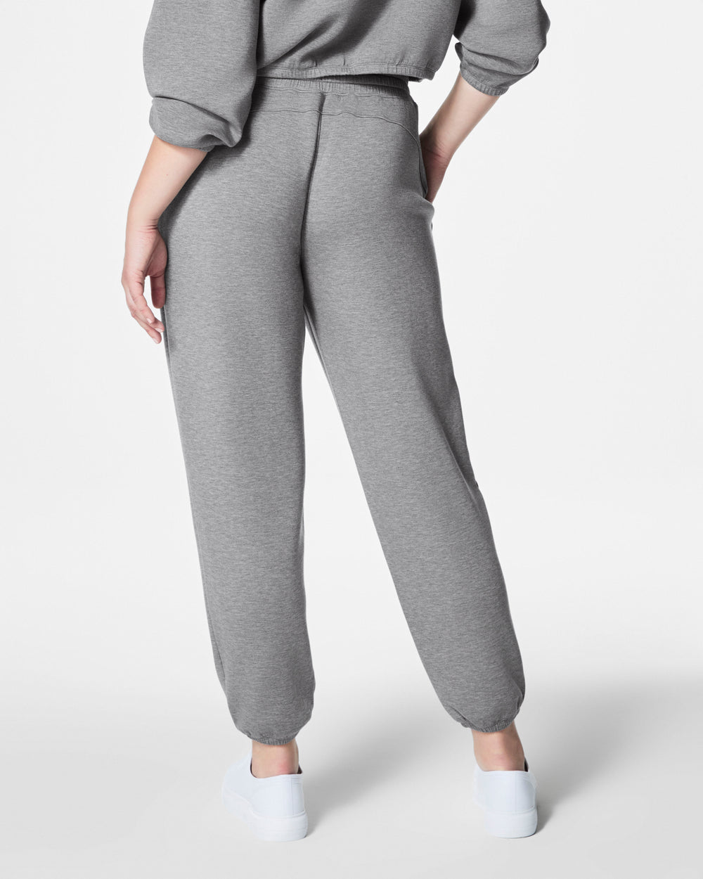 SPANX AIR ESSENTIALS JOGGER MEDIUM HEATHER GREY