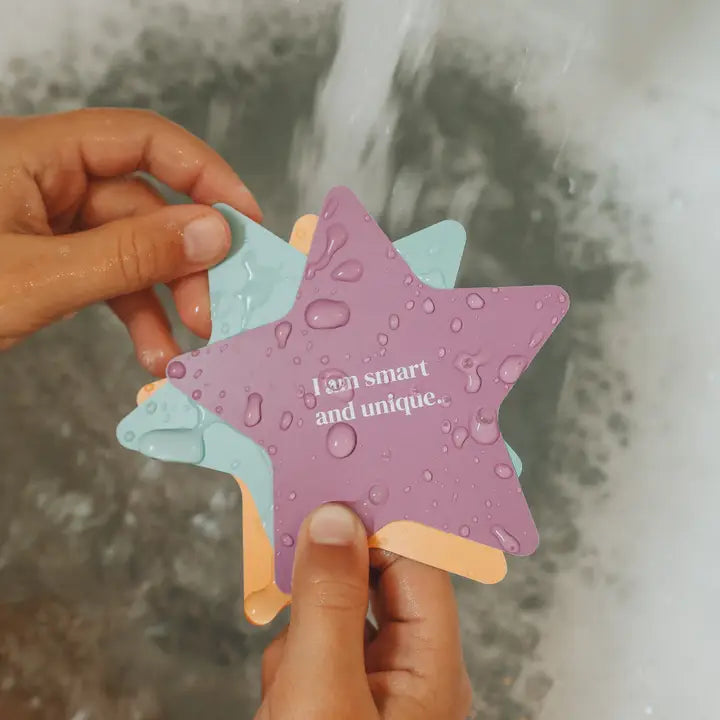 JAXKELLY  SHOWER AFFIRMATION CARDS EMPOWERING KIDS