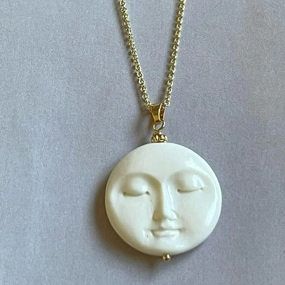 TRAMPS + THIEVES Moon Necklace