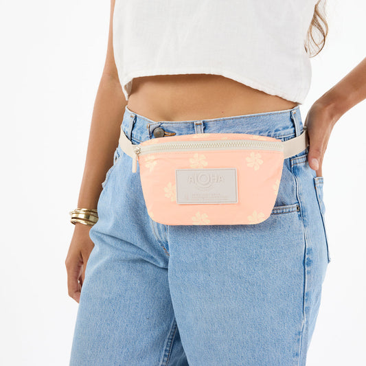 ALOHA COLLECTION Casa Gardenia Mini Hip Pack Peachy