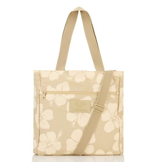 ALOHA COLLECTION Hana Hou Daily Tote Creme/Dune