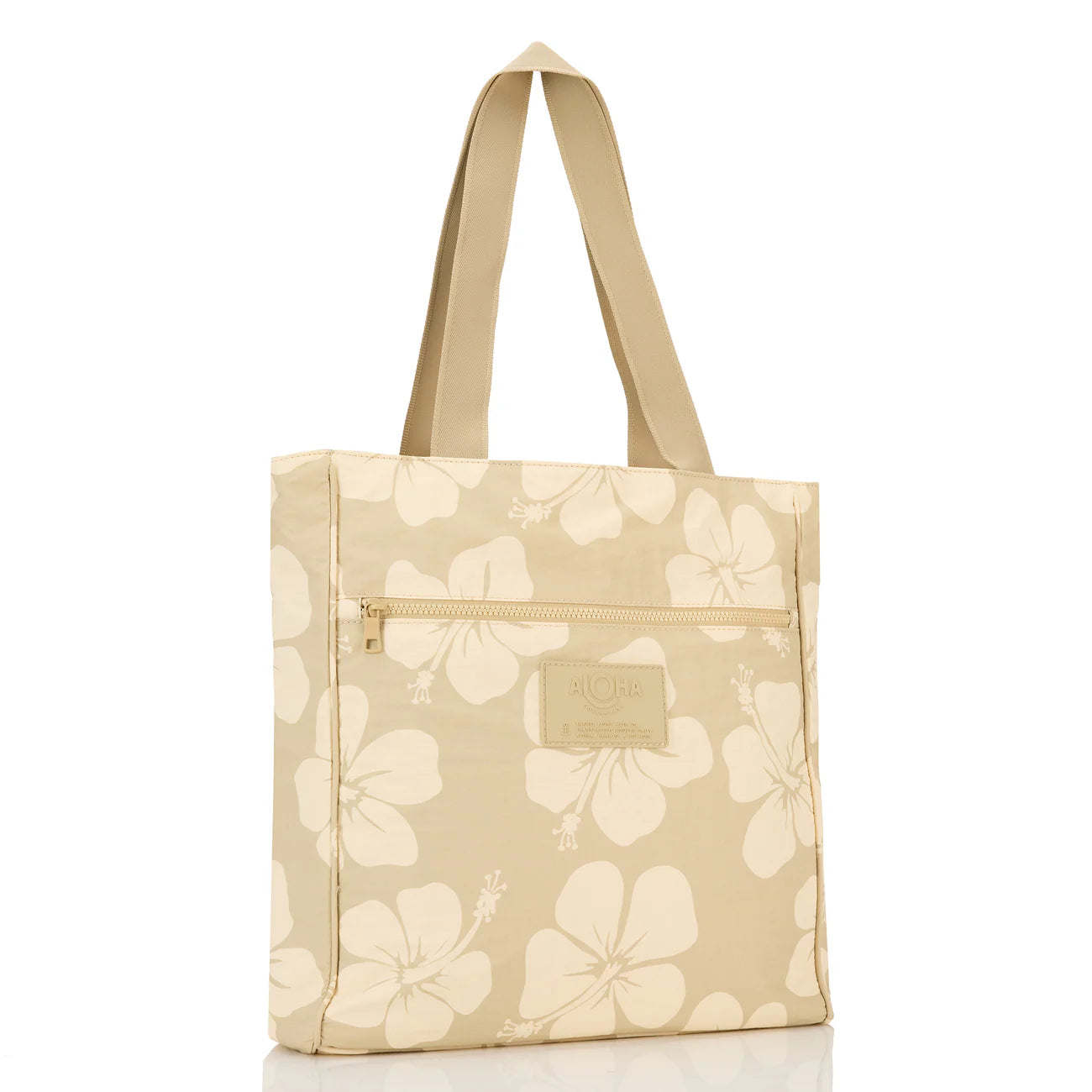 ALOHA COLLECTION Hana Hou Daily Tote Creme/Dune 1