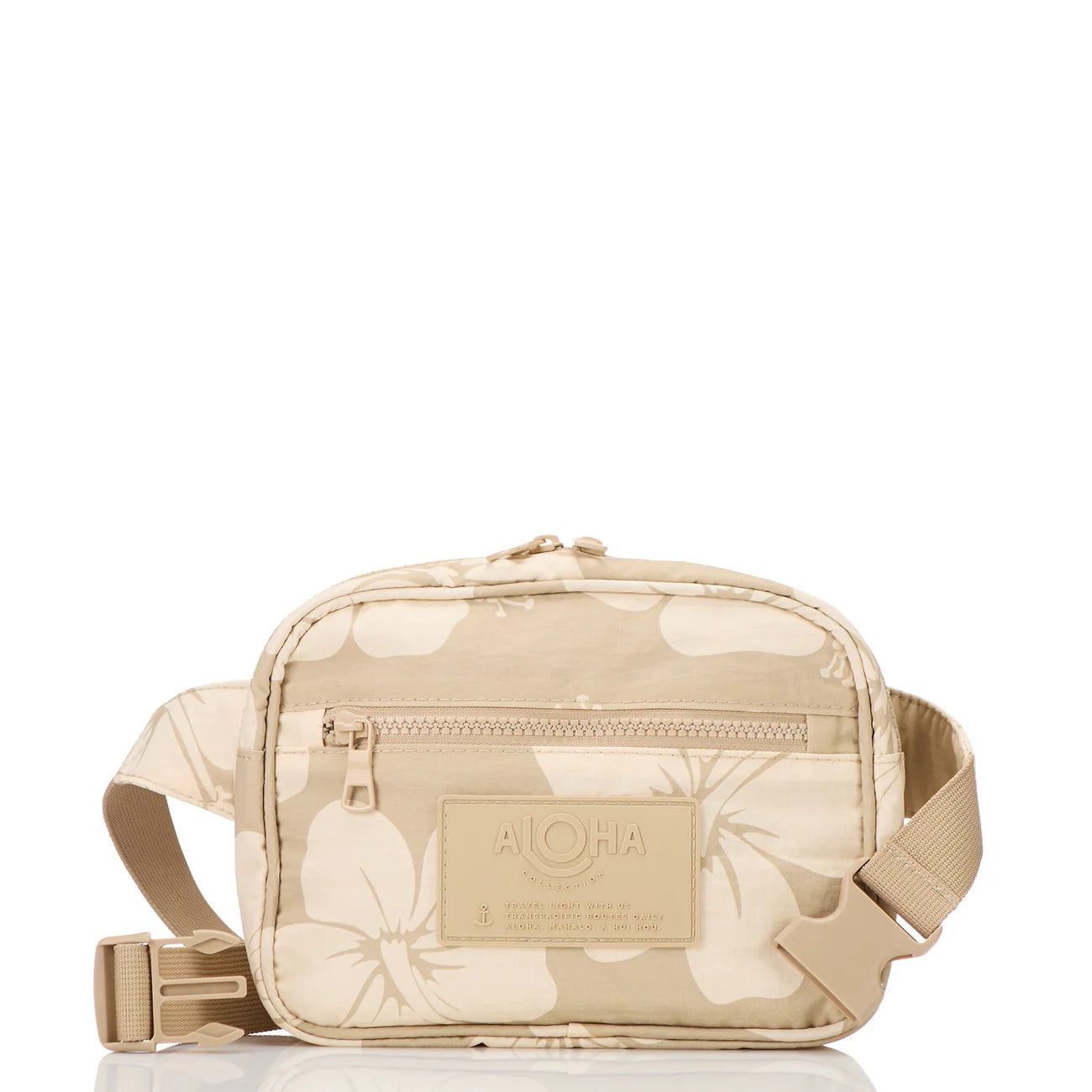 ALOHA COLLECTION Hana Hou Hip Pack Creme/Dune 