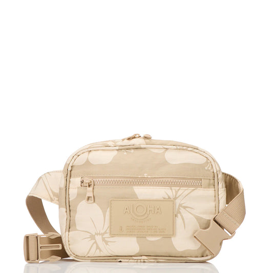 ALOHA COLLECTION Hana Hou Hip Pack Creme/Dune 