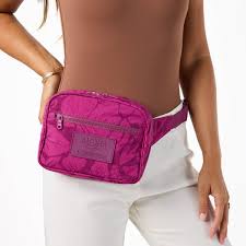 ALOHA COLLECTION Haunani Hip Pack Plum