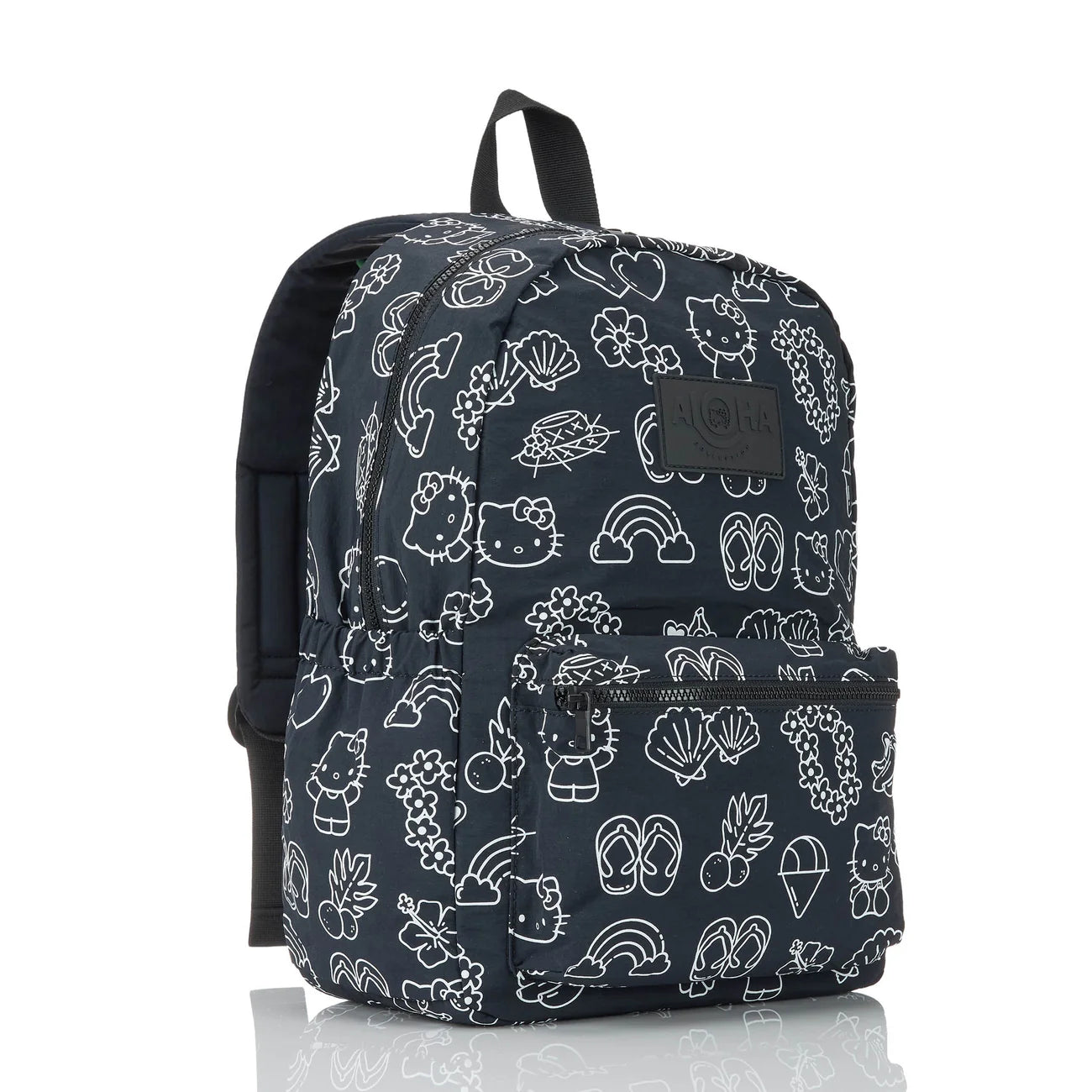 ALOHA COLLECTION Icons Backpack White/Black 1