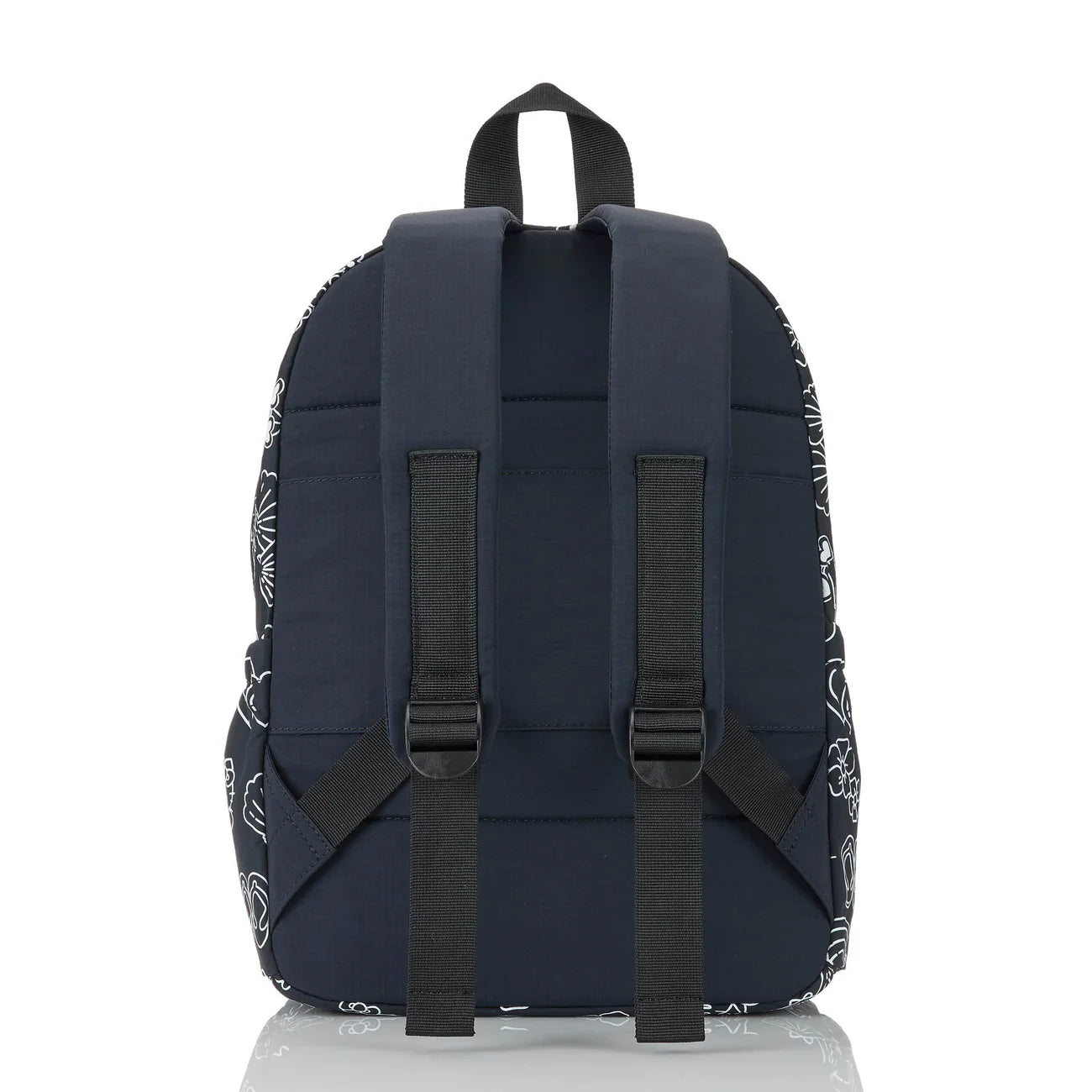ALOHA COLLECTION Icons Backpack White/Black 2