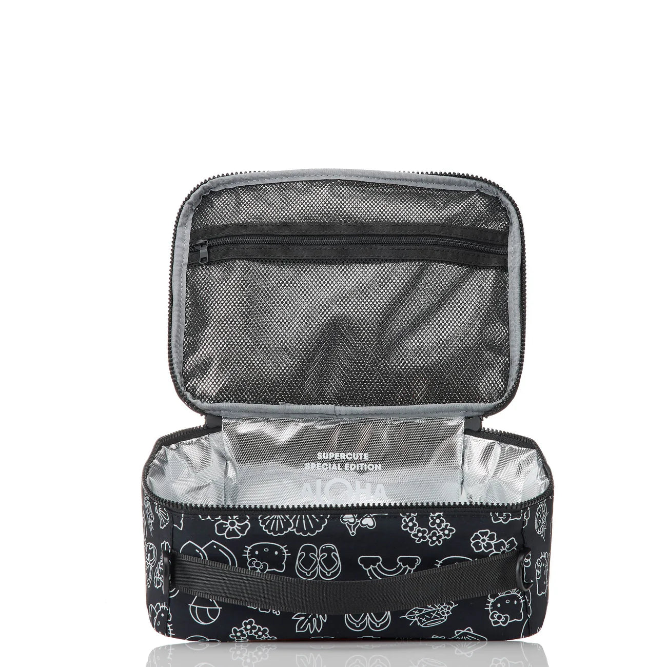 ALOHA COLLECTION Icons Lunch Box White/Black 1