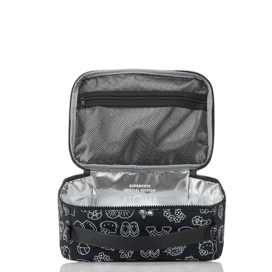 ALOHA COLLECTION Icons Lunch Box White/Black 1