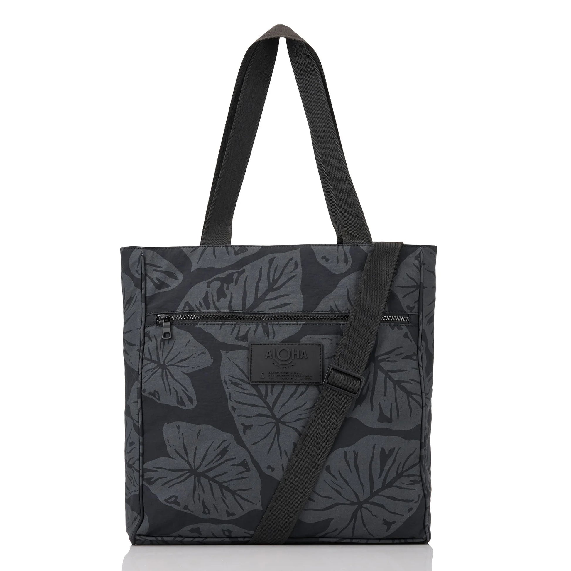ALOHA COLLECTION KALO KEEP IT LIGHT DAILY TOTE BLACK