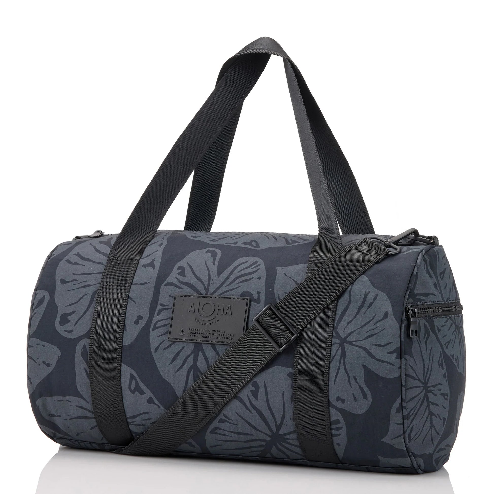 ALOHA COLLECTION KEEP IT LIGHT SPORTY DUFFLE KALO BLACK